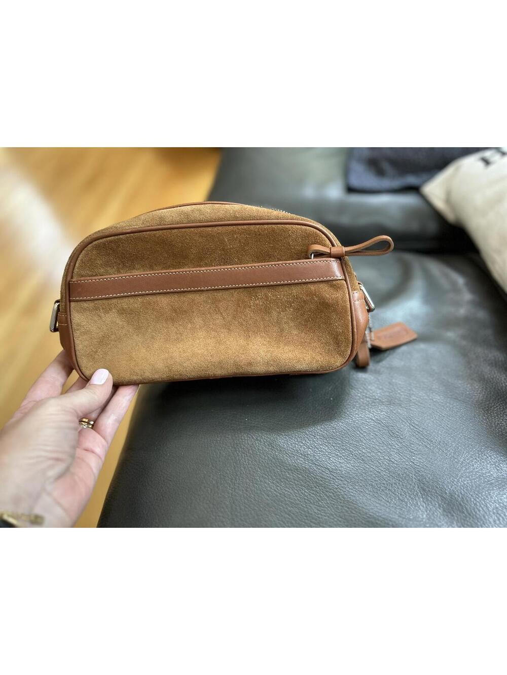 Coach Suede Crossbody Bag - Stylish and Functional